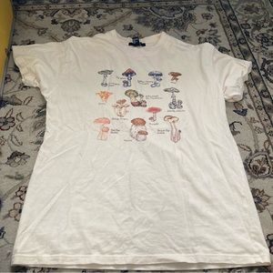 Forever 21 mushroom graphic tee